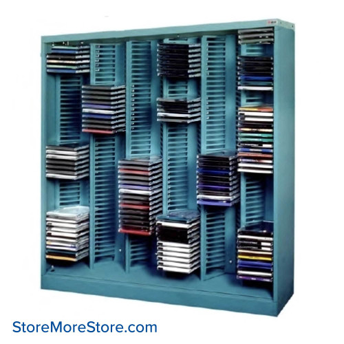 CD Storage Rack, 300 CD Capacity